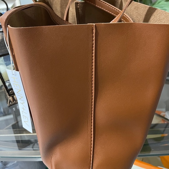 Henny+Lev Danielle Tote Bag “Cognac” - Picture 3 of 15